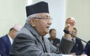 Kp Oli priminister of nepal