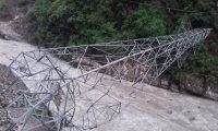 Bhotekoshi Flood Damage Electric line