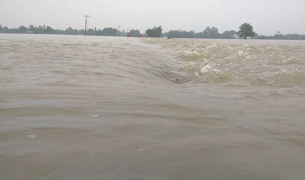 Flood on Rautahat, badhi in tarai