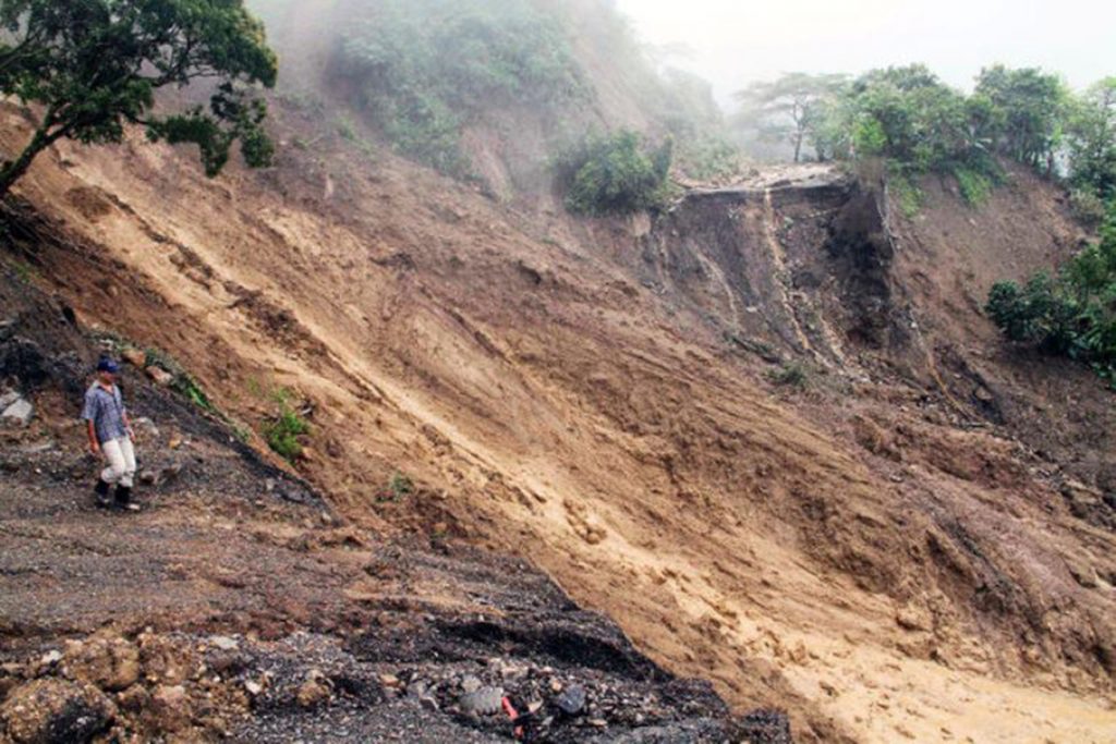 Pahiro in kavre Flood in nepal