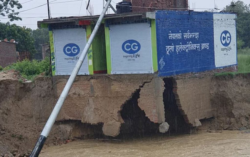 Saptari Ghar Dubanma, Flood in Saptari