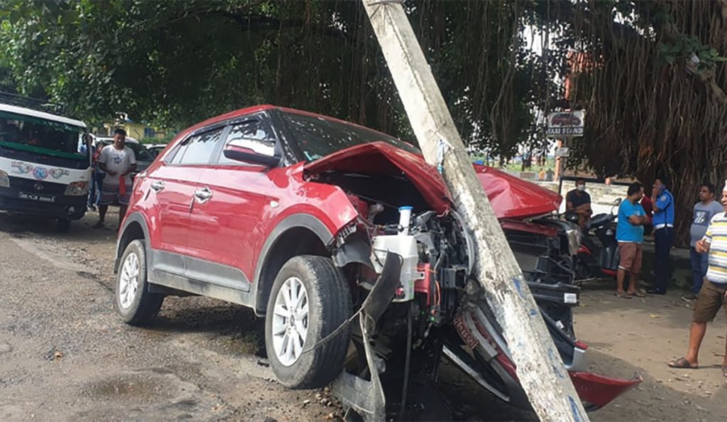 Accident in Chitwan Nepal