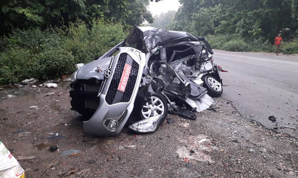 Car Accident in Nawalparasi Nepal