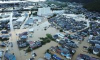 Typhoon hagibis in Japan