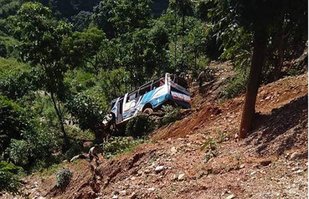 Sindhupalchok Bus accident