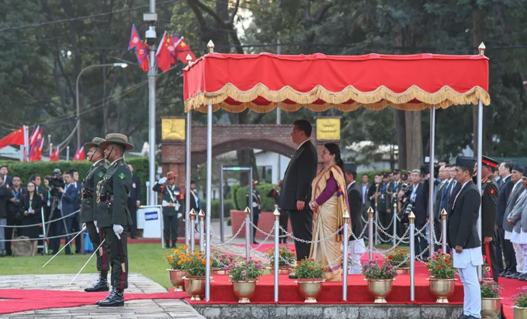 Xi Jinping in Nepal