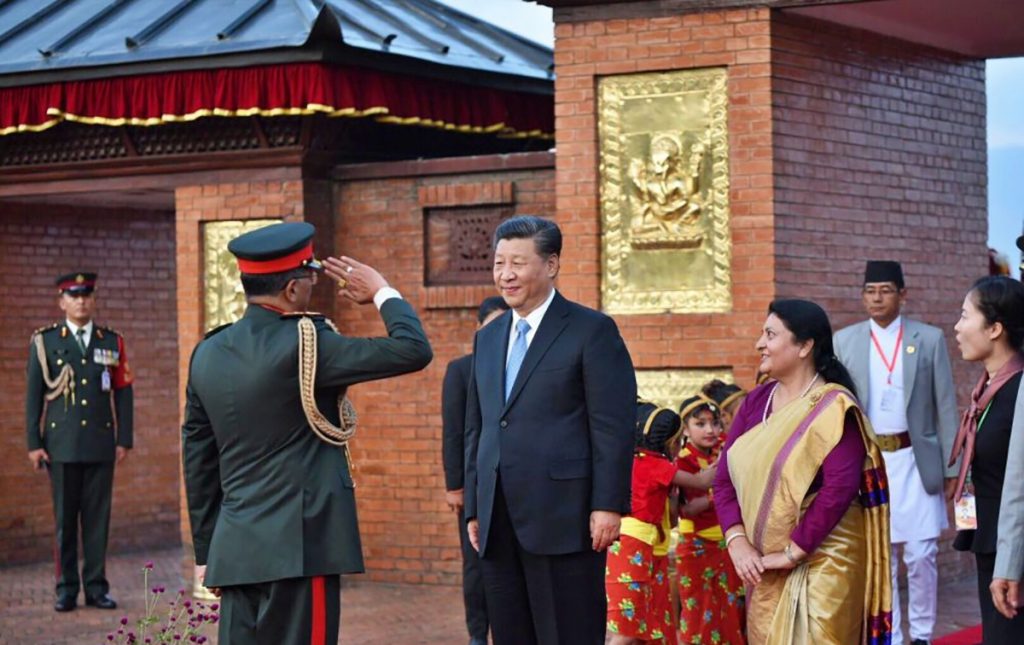 Xi Jinping in Nepal