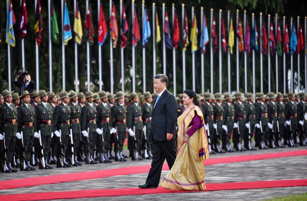 Xi Jinping in Nepal