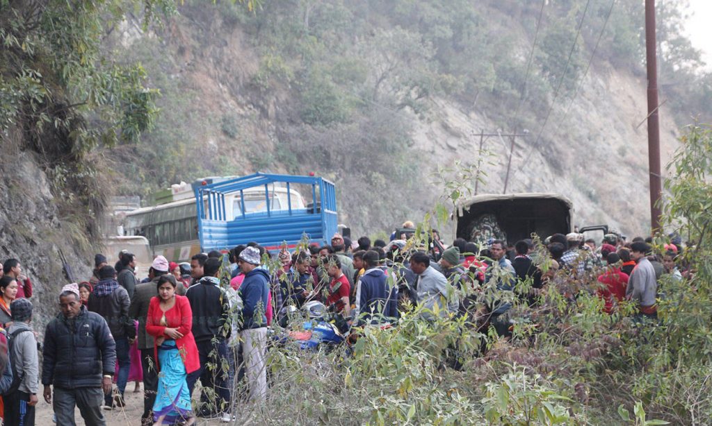 Army Truck Accident in Salyan