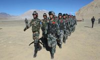 China army control to indian army