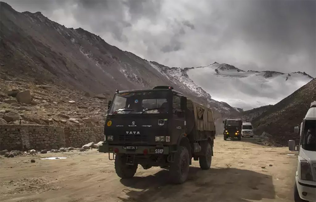 China and India Border