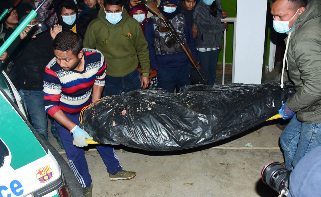 Death Body of Mohan limbu