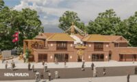 Nepal pavilion Japan oshaka