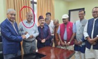 Debendra yadav congress party member collaps