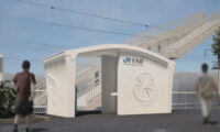 Japan 3d print train station